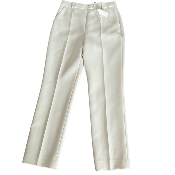 TORY BURCH IVORY DRESS PANTS SIZE 10 - Picture 4 of 9